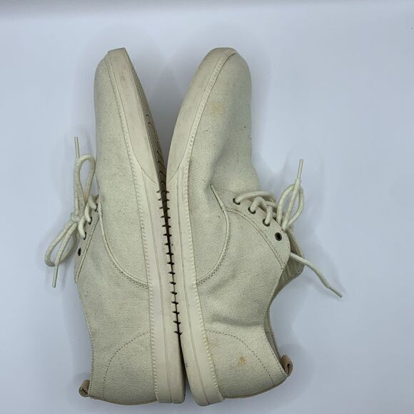 Clae Ellington tan colored outter canvas body lace up style men’s size 10.5 - Picture 8 of 10